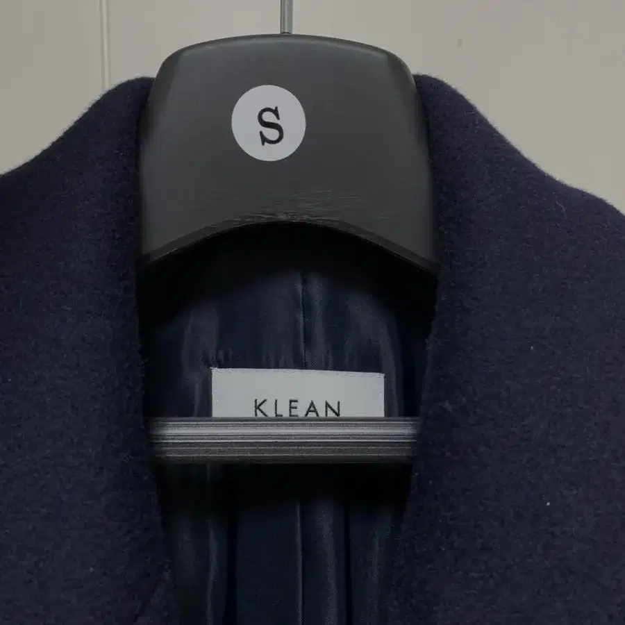 정가44만원) KLEAN 캐시미어 더블 롱코트 S Size