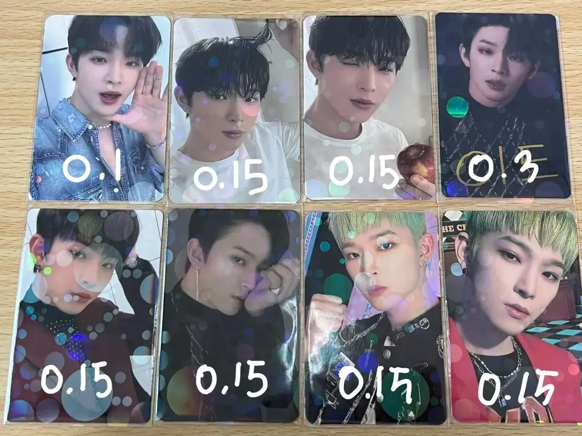 (price drop) oneus alpo / unreleased photocard / bigphotocard wts