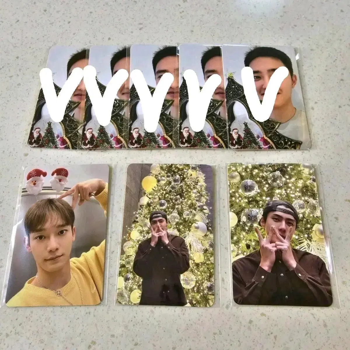 EXO d.o. sehun chen Christmas Random Pack photocard WTS