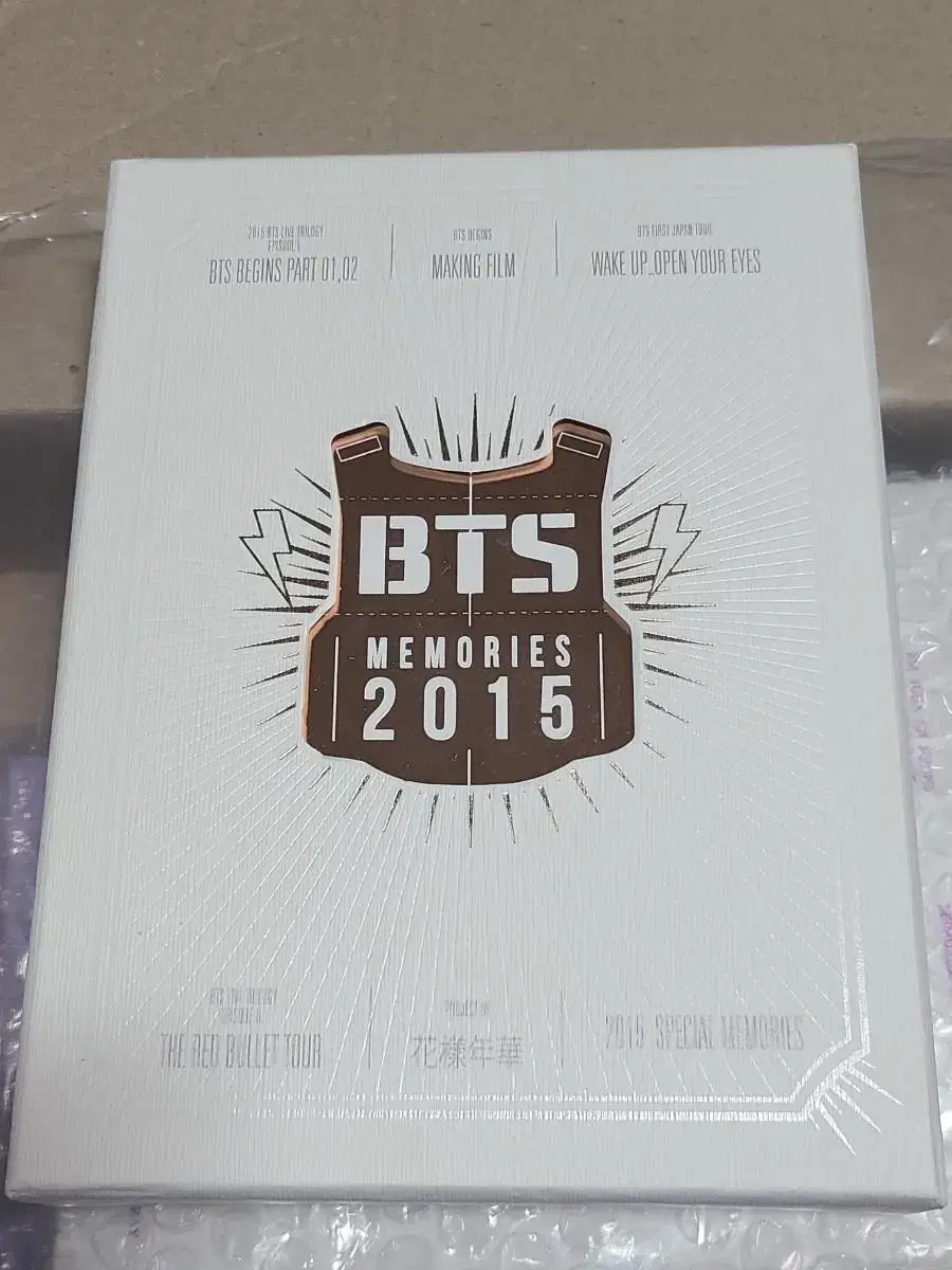 BTS 2015 Memories DVD WTS