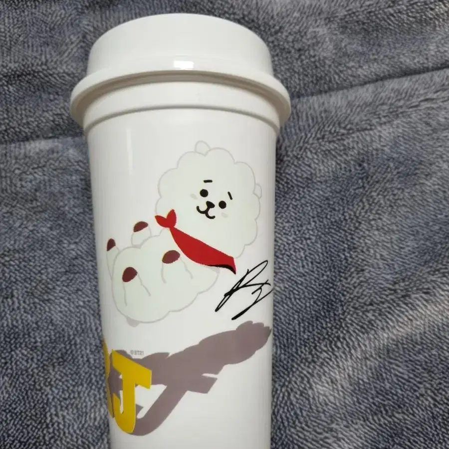 BT21 RJ 알제이 리유저블컵