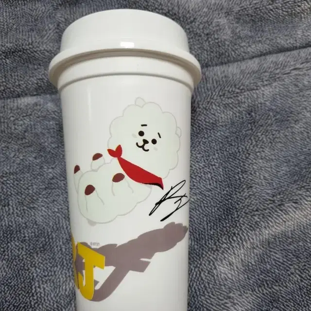 BT21 RJ 알제이 리유저블컵