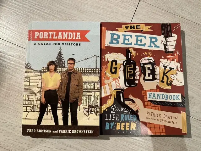 (미국서적/영어원서)portlandia/the beer geek hand