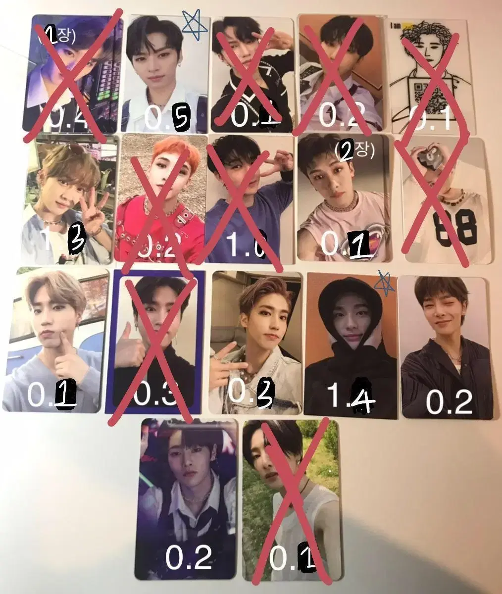 Straykids bang chan lee know changbin hyunjin han i.n photocard WTS