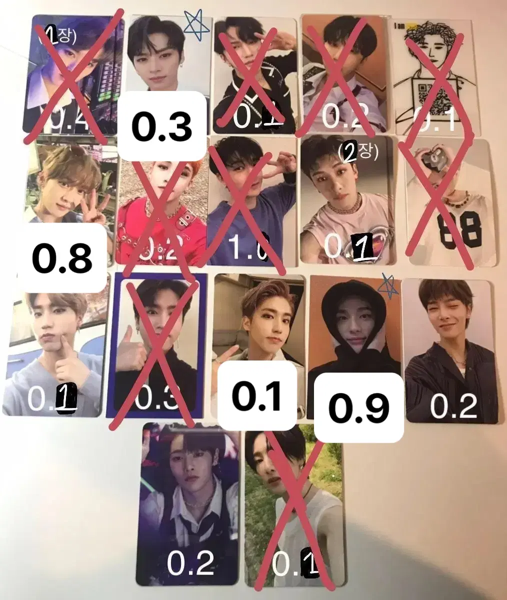 Straykids bang chan lee know changbin hyunjin han i.n photocard WTS