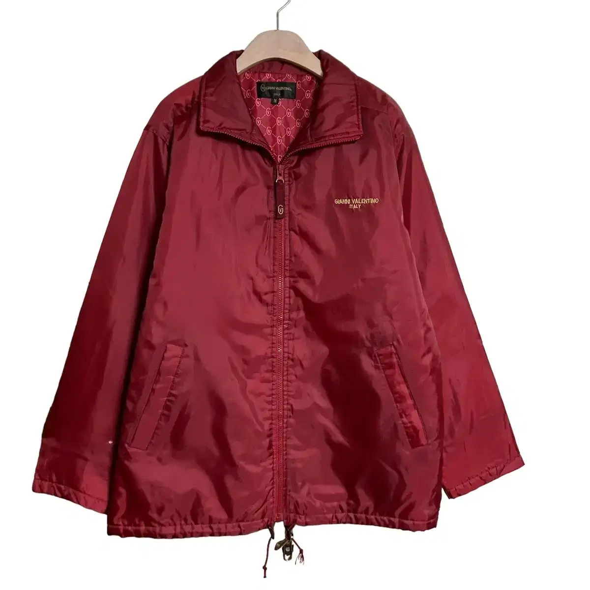 Valentino Windbreaker M Vintage Bamak Red