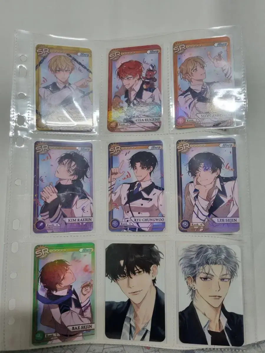 Demotz, Mr. Litan, Hero and Villain, Pukpuk, Mr. Boo, Photocard, Aon, Merry Testar, Wink Cut