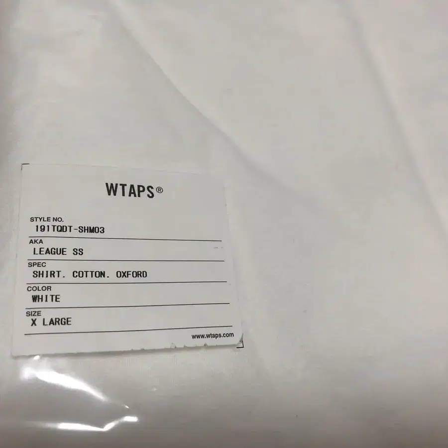 19ss wtaps league shirts xray 더블탭스 리그셔츠