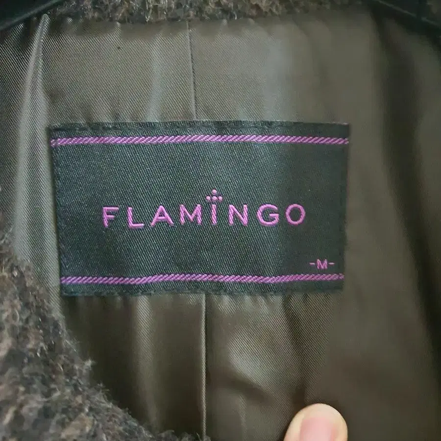 후라밍고 FLAMINGO 알파카 코트