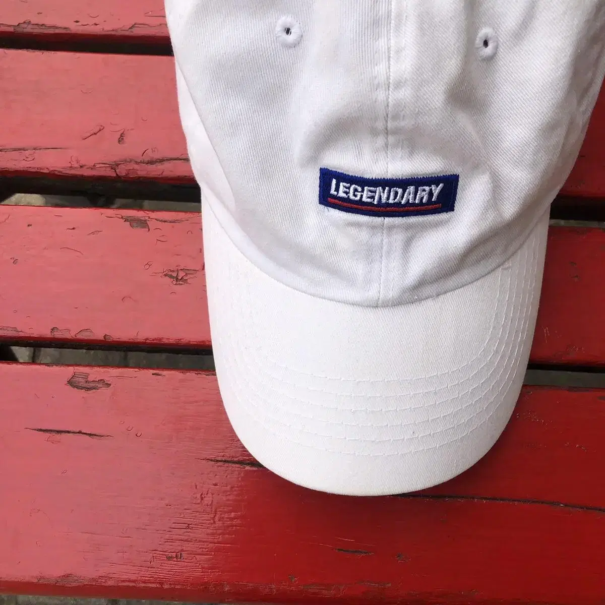 Vintage Waywaro white cap