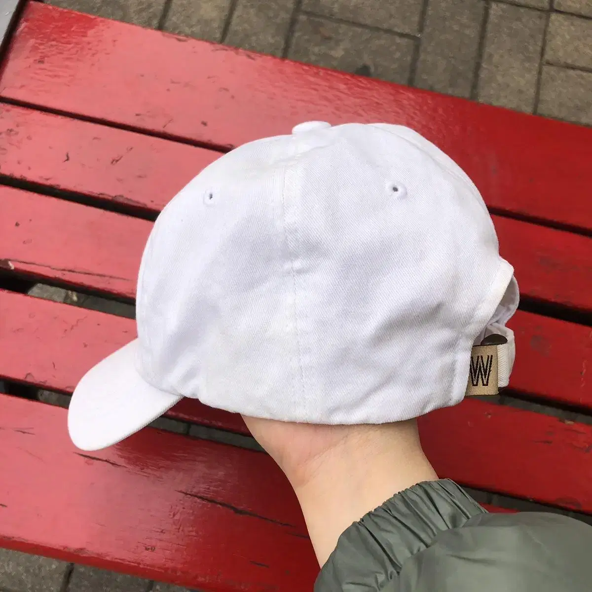 Vintage Waywaro white cap