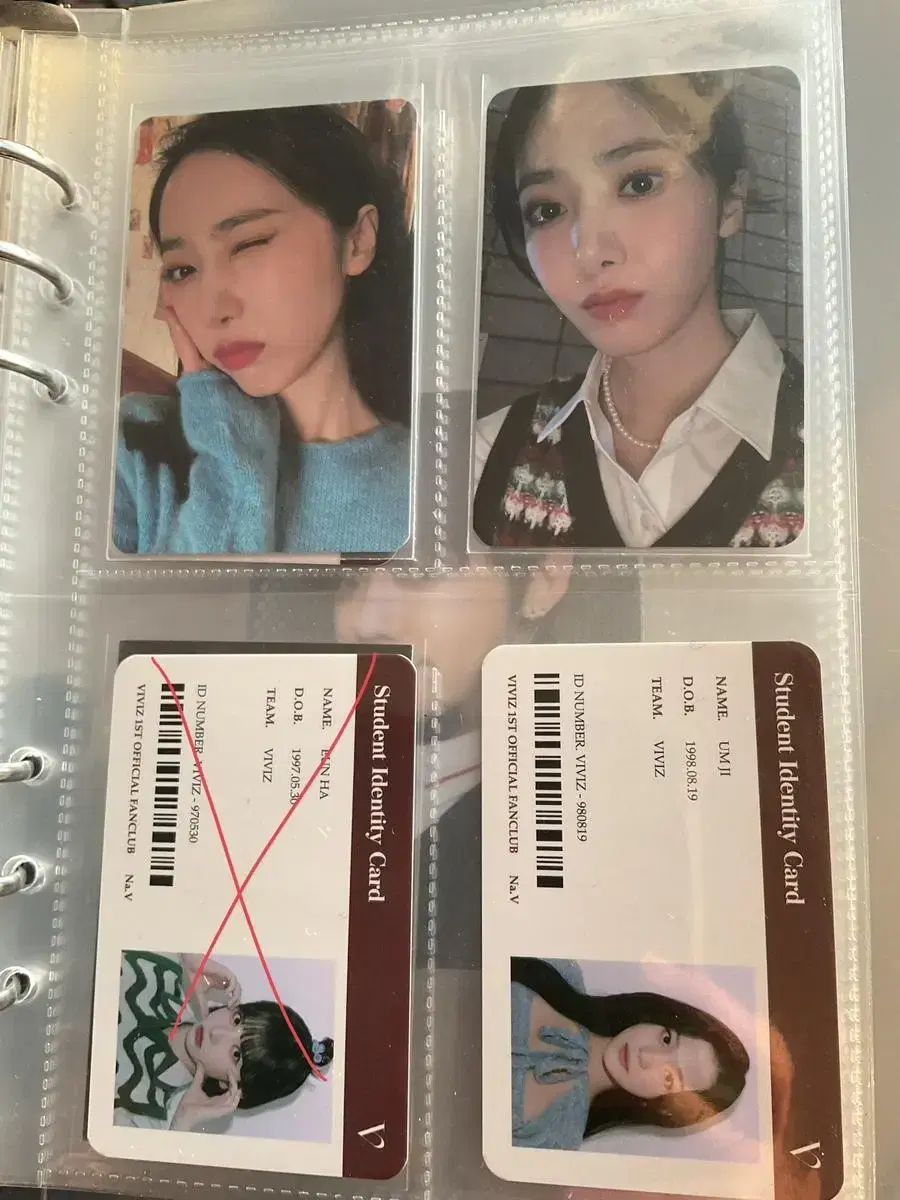 Viviz Butterfly 1 kit photocard eunbi umji wts sell buncheol (w/augmentations)