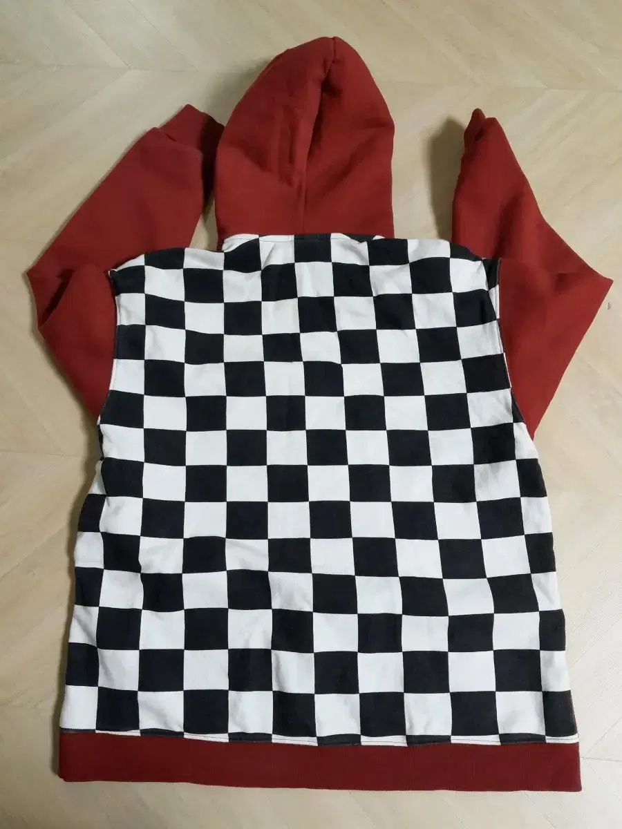 Bonded Checkerboard Hoodie