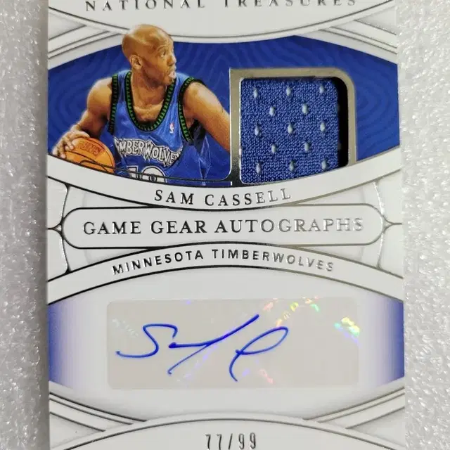 NBA National Treasures Auto Sam Cassell