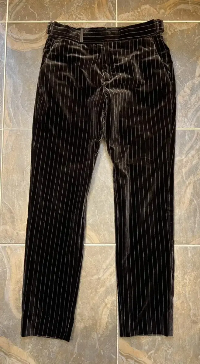 Tom Ford Striped Velvet Trousers (Genuine)