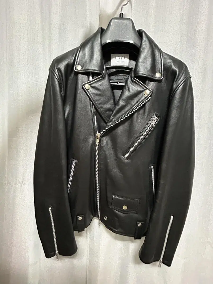 Lo-fi lamb leather jacket size L