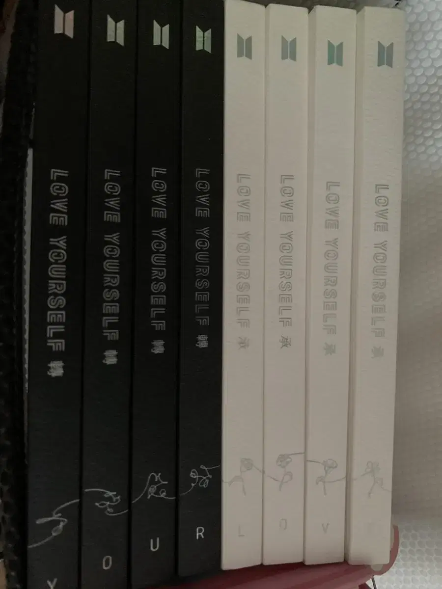 방탄 앨범 20장 노트 4장 머스터 노트 1권 화양연화 미니북 20권