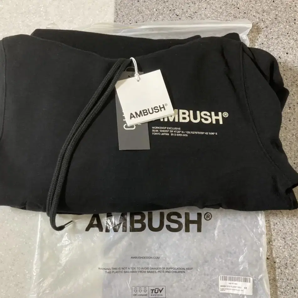 [xs] ambush 엠부쉬 워크샵 후드