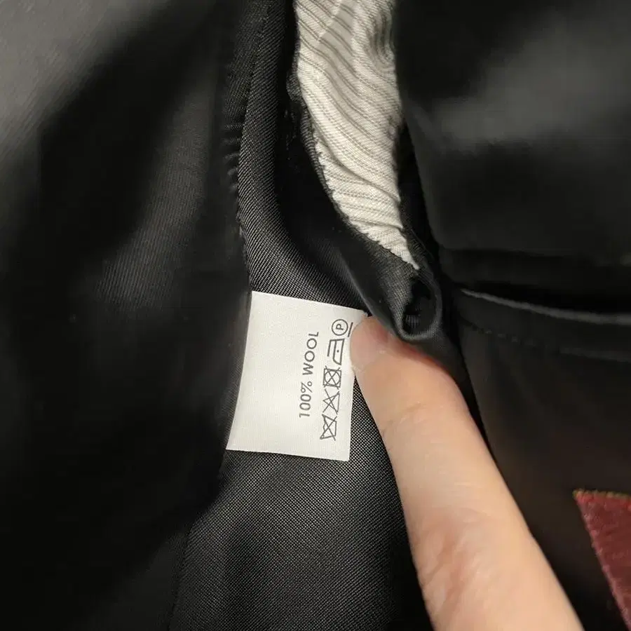 DRIES VAN NOTEN Black Twill Blazer