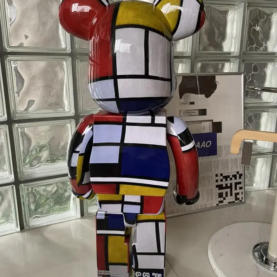 1000% Bearbrick 베어브릭 몬드리안 미드 센츄리 1000%