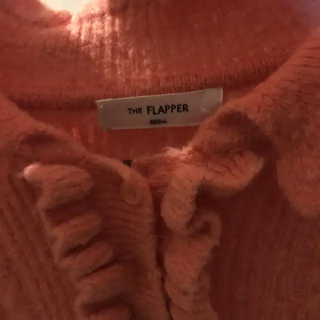 Vintage THE FLAPPER SEOUL crimson knit