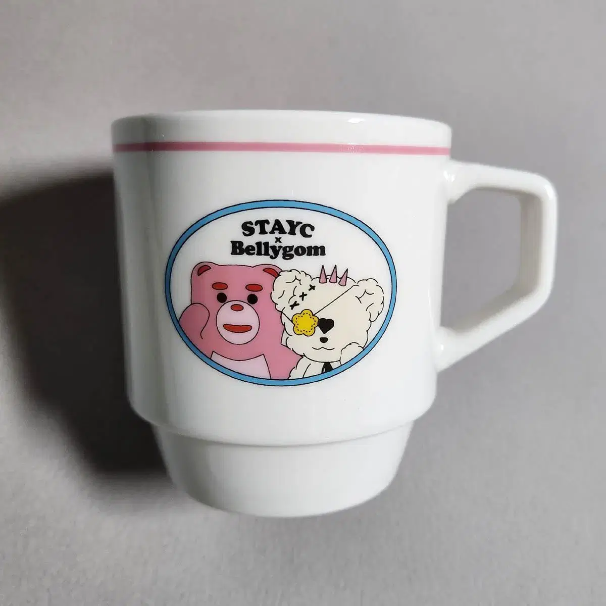 Stayc Teddy Bear Mug WTS (Belly Bear popup store merchandise)