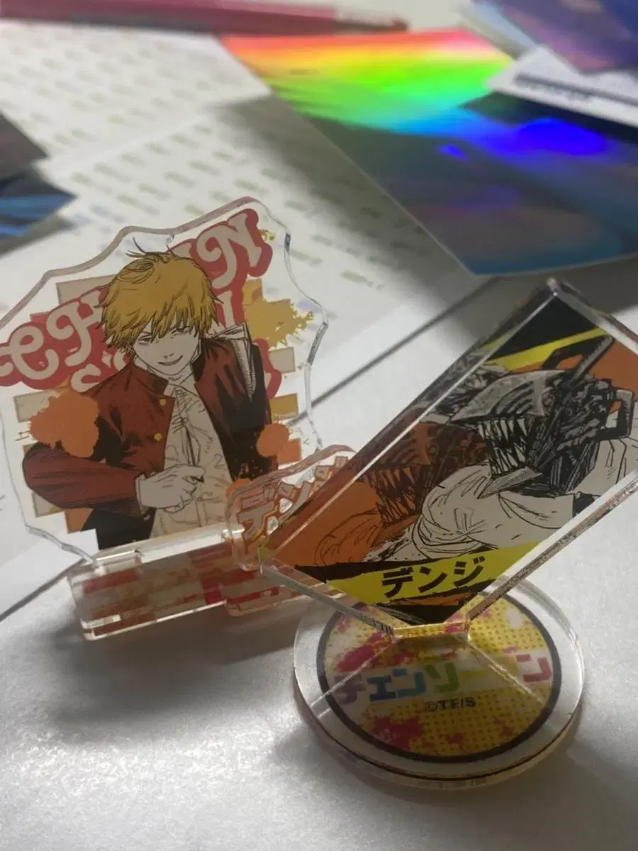 (Bulk) Denji Figure Acrylic Chainsaw Man Original Acrylic