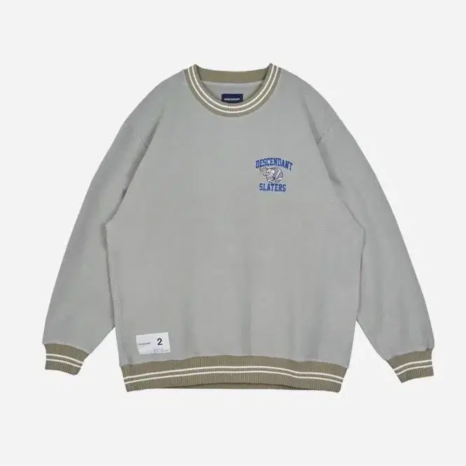 디센던트 크루넥 그레이 3사이즈 중고 /Slaters Crew Neck