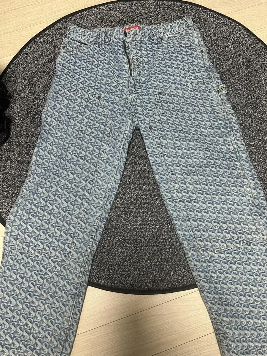 Supreme Monogram Double Knee Pants (32)