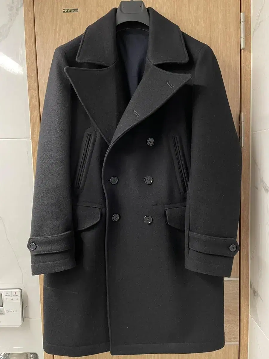 OFFICINE GENERALE Long Pea Coat