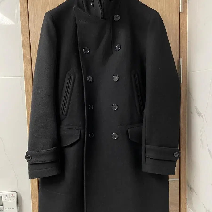 OFFICINE GENERALE Long Pea Coat