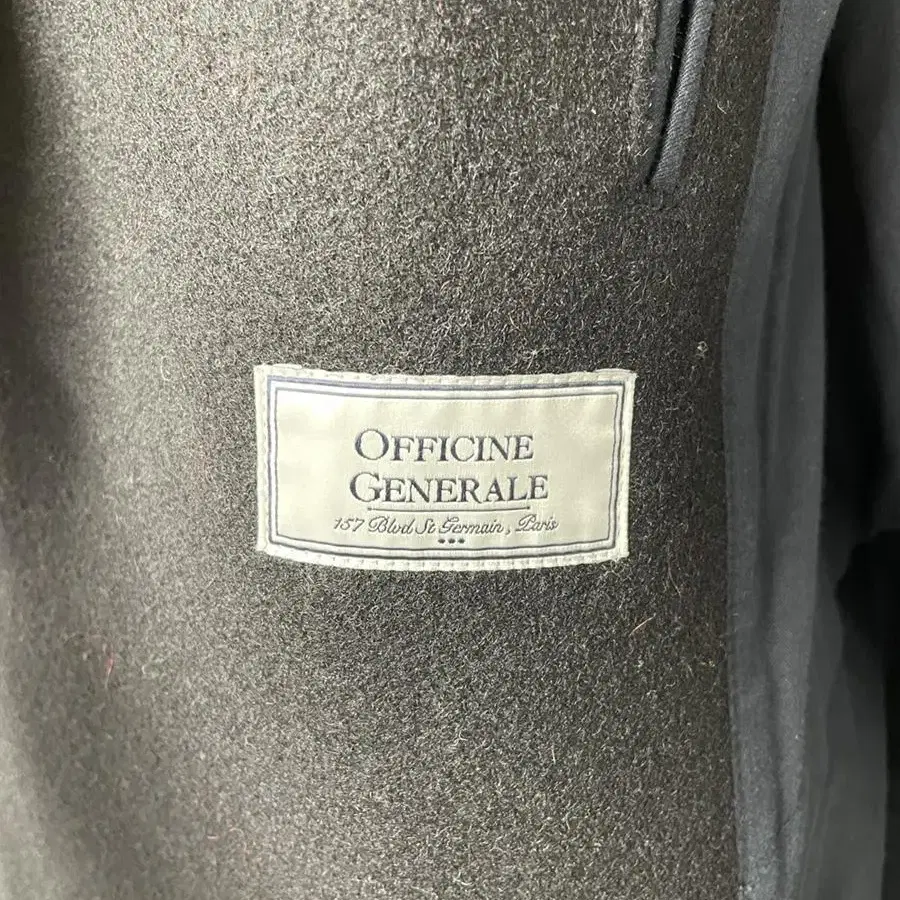 OFFICINE GENERALE Long Pea Coat