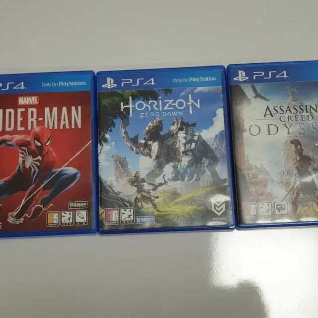 택포) ps4 스파이더맨,호라이즌,어새신크리드오디세이