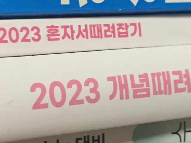 정승제 2023개때잡,혼때잡 확통 팔아요