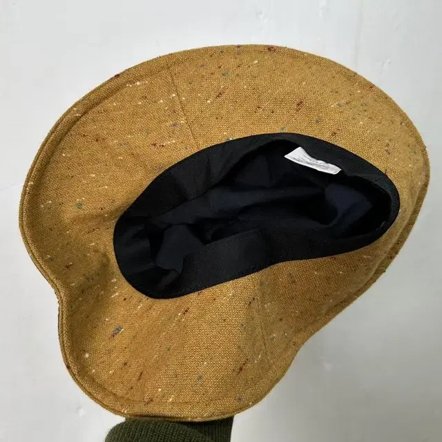 vintage python pattern velour bucket hat