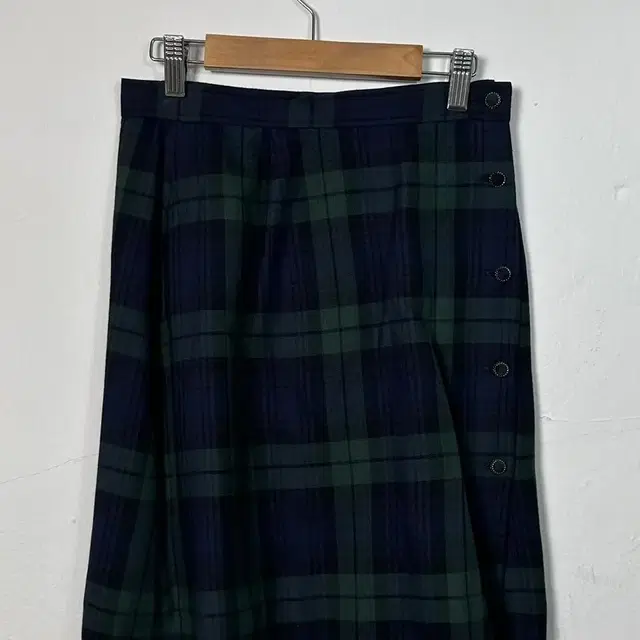 vintage black watch skirt