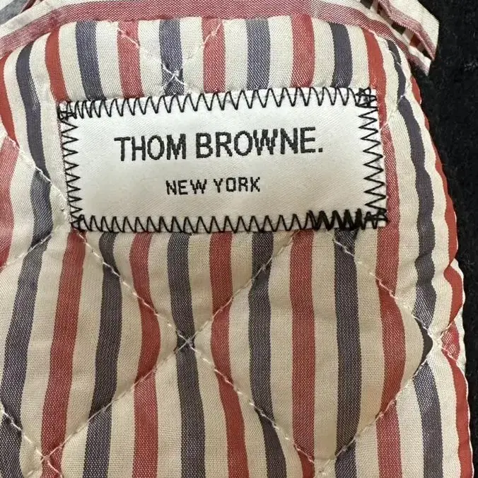 톰브라운 THOM BROWNE 바시티 스타장 야구 마원 스테디움자켓 정품