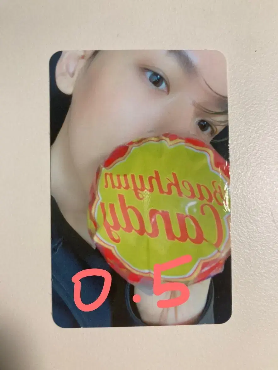 Exo baekhyun Candy photocard WTS