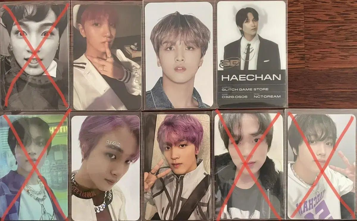 NCT Dream 127 haechan Photo Card collectbook binder bulk WTS