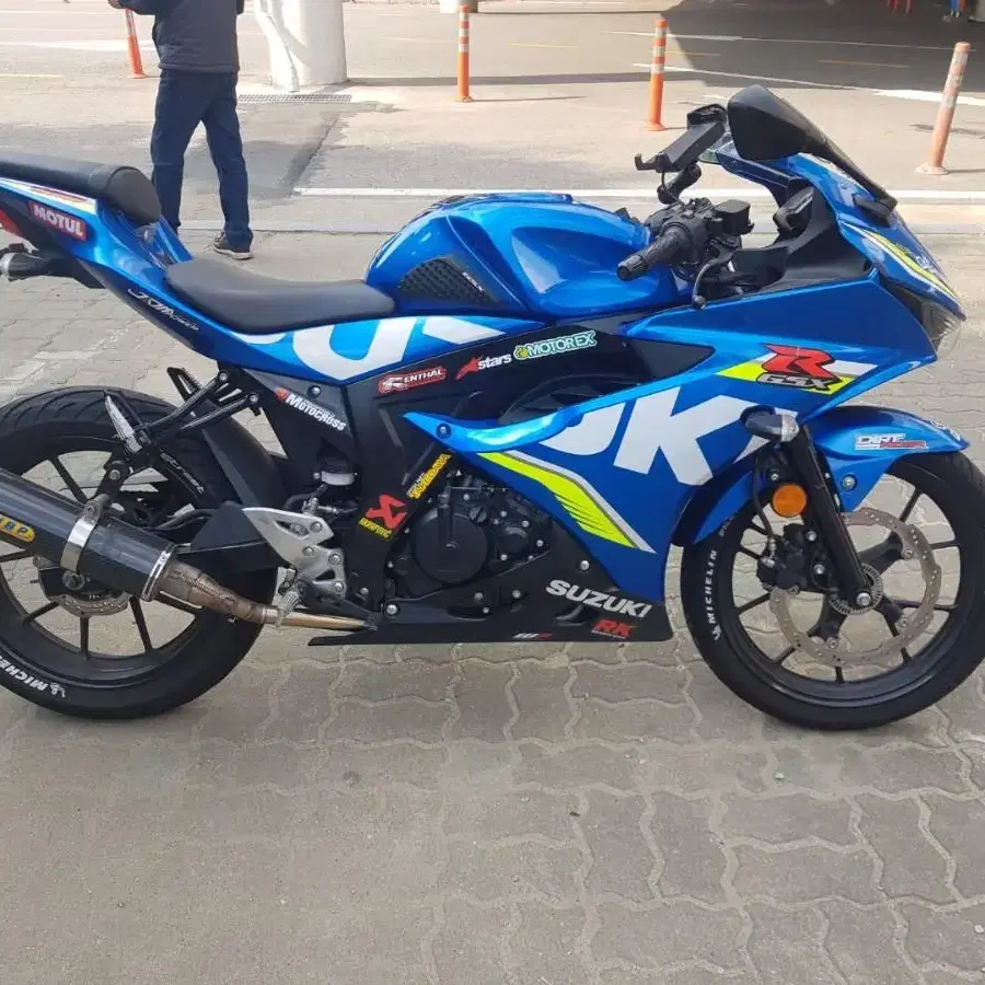 스즈키 Gsxr125 19년식 머플러 튜닝 차량 판매중