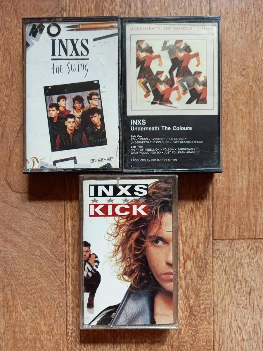 inxs 수입 카세트테이프 일괄