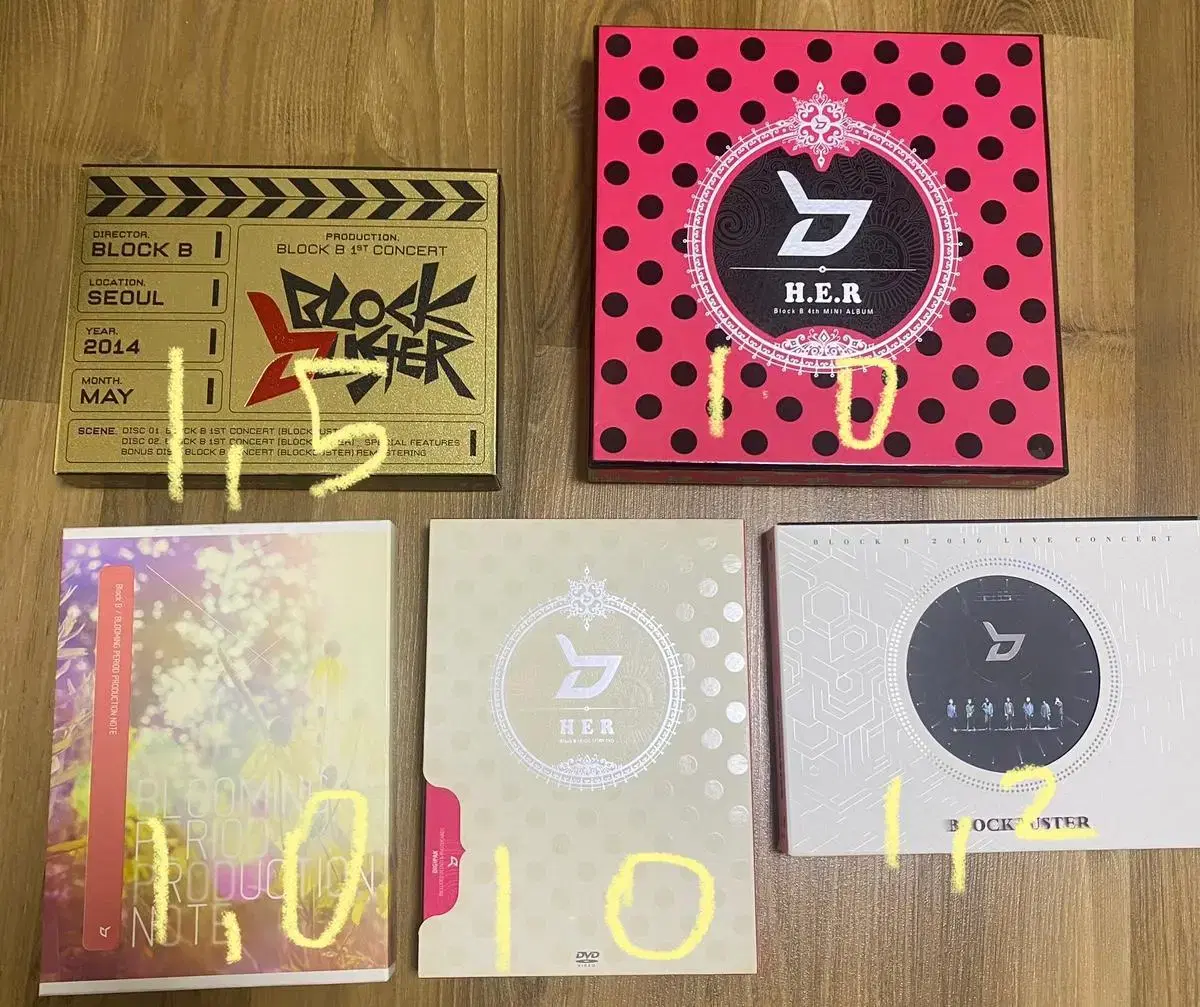 Block B DVD (4 copies)