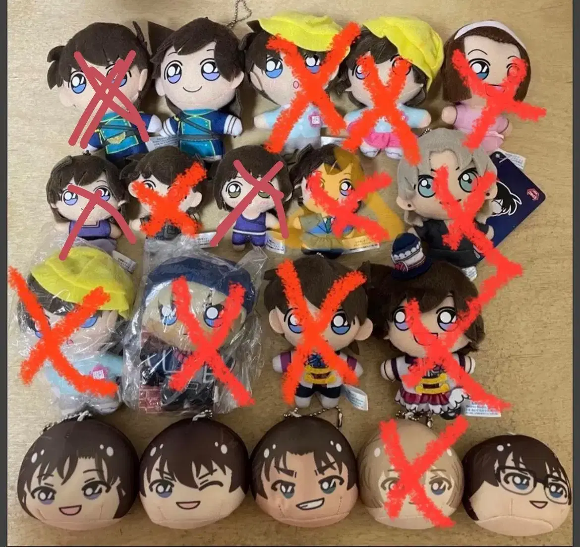 Detective Conan's sister sell Shinichi Ran Amuro Conan Haibara