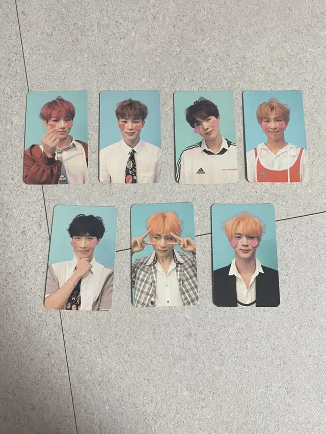 방탄 앤써 f 드볼 드래곤볼 bts pc 포토카드 양도 판매 일괄 앨범