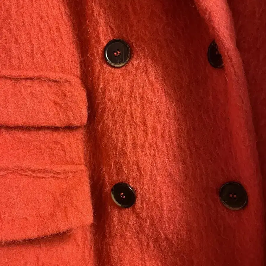 MSGM mohair, alpaca blend coat 모헤어 코트