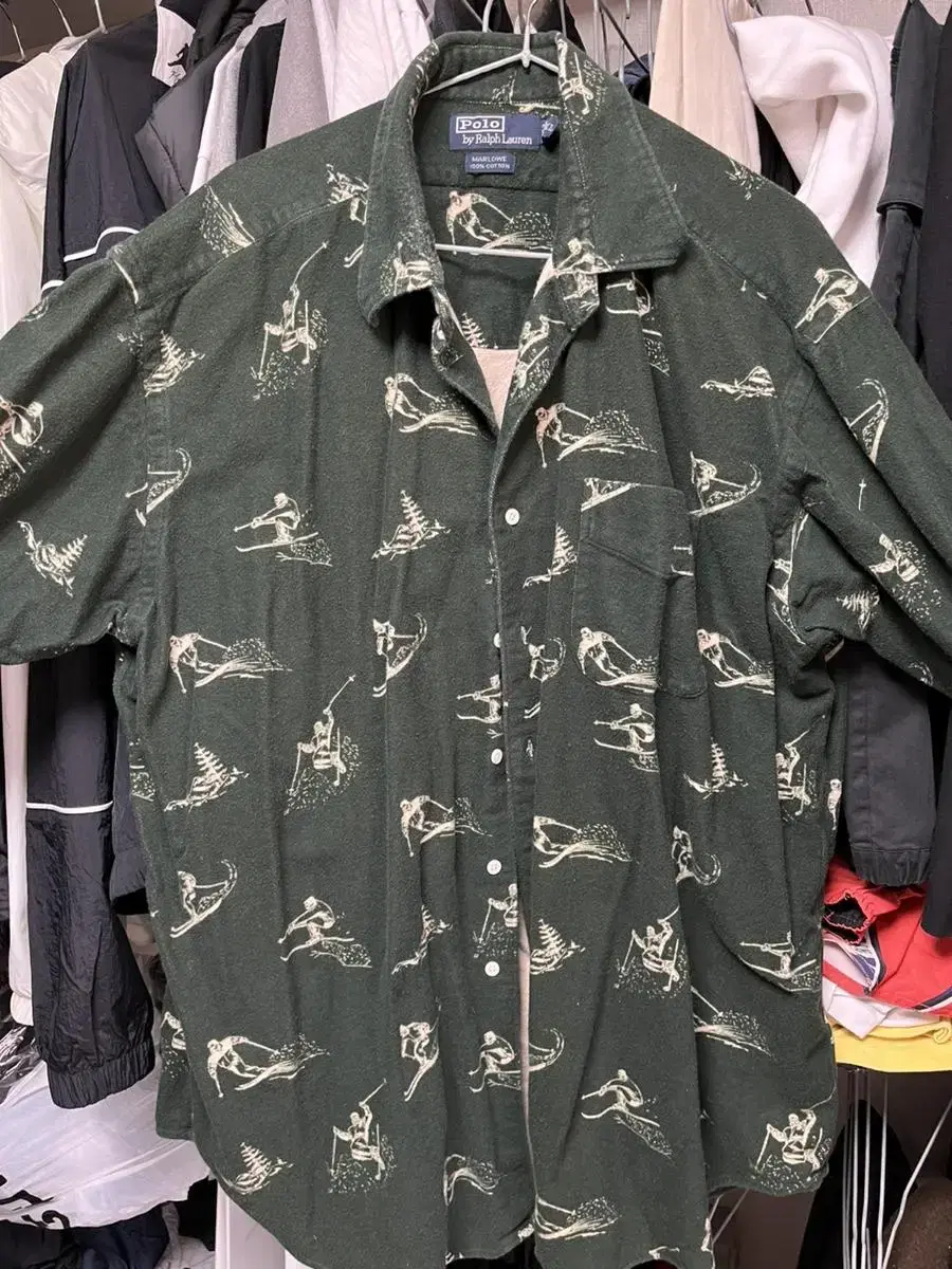 Polo Ralph Lauren Ski Pattern Shirt (XL)