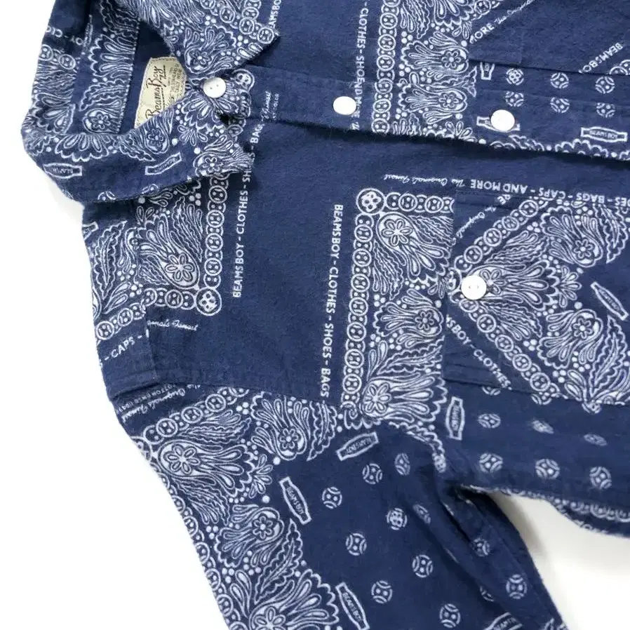 beamsboy 빔즈보이 bandana shirt