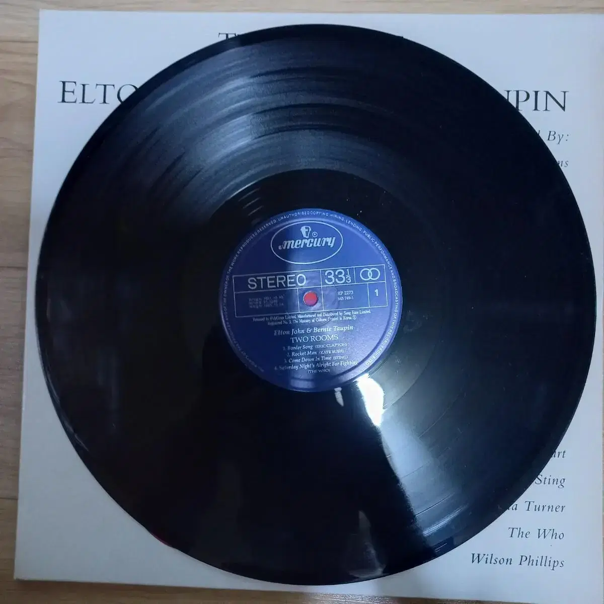 Lp중고 ELTON JOHN & BERNIE TAUPIN 2Lp 음반