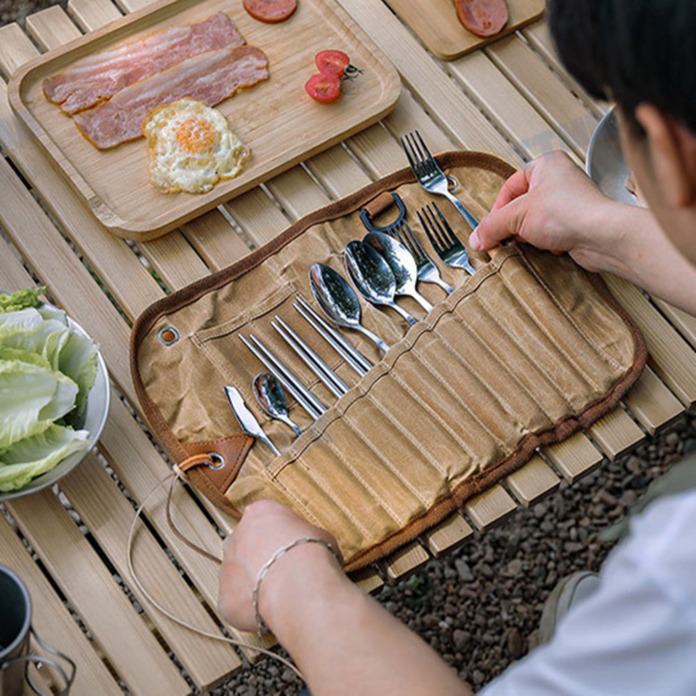 캠핑 주방 조리도구+파우치