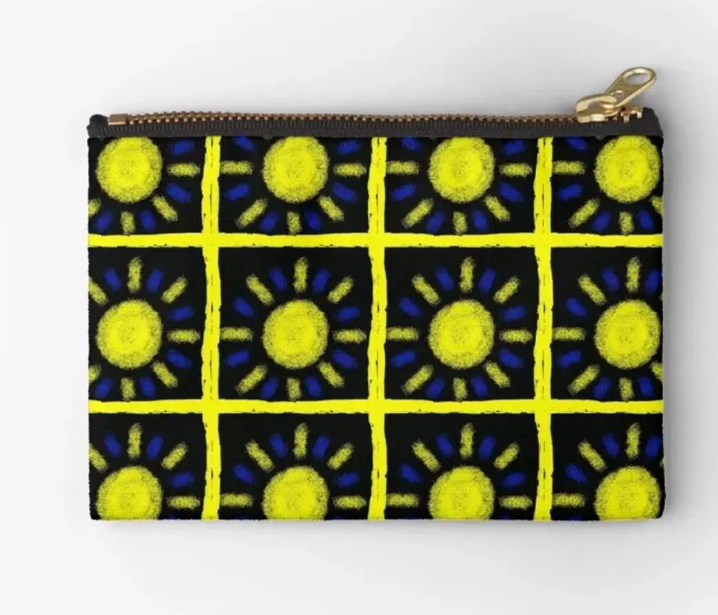 Yellow Sun Pouch